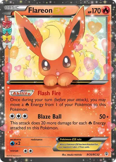 Flareon EX - RC6/RC32 - Radiant Collection