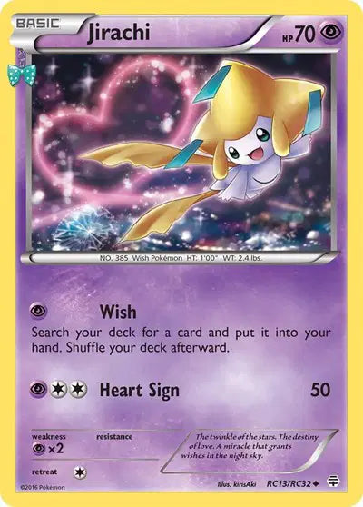 Jirachi - RC13/RC32 - Radiant Collection