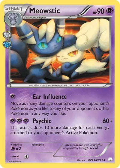 Meowstic - RC15/RC32 - Radiant Collection