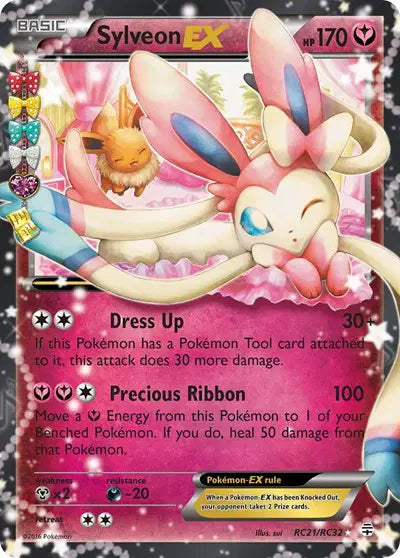 Sylveon EX - RC21/RC32 - Radiant Collection