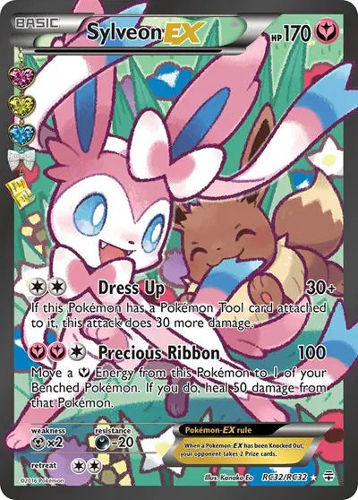 Sylveon EX - RC32/RC32 - Radiant Collection
