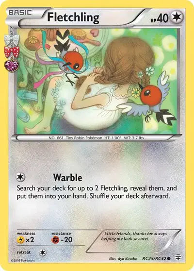 Fletchling - RC25/RC32 - Radiant Collection