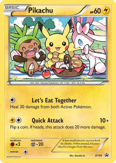 Pikachu - XY95 - XY Promo
