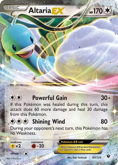 Altaria EX - 83/124 - Fates Collide