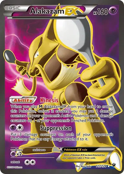 Alakazam EX - 117/124 - Fates Collide