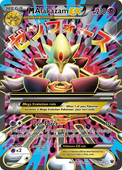 M Alakazam EX - 118/124 - Fates Collide