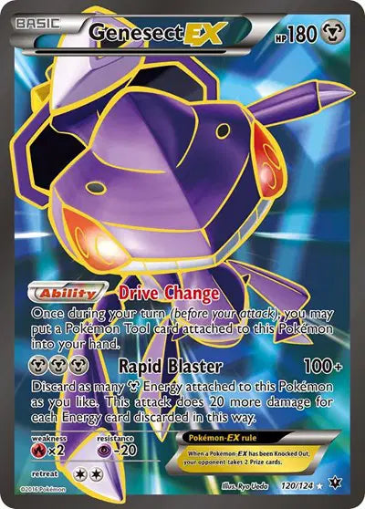 Genesect EX - 120/124 - Fates Collide