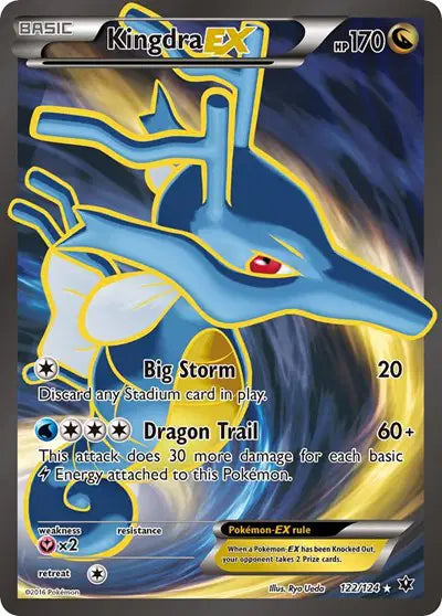 Kingdra EX - 122/124 - Fates Collide