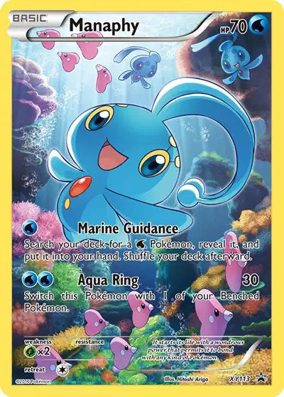 Manaphy - XY113 - XY Promo