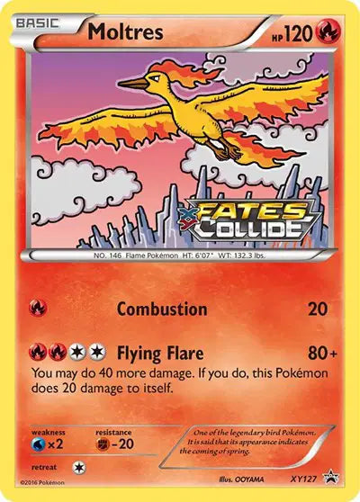 Moltres - XY127 - XY Promo