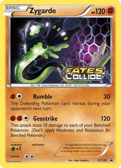 Zygarde - XY129 - XY Promo