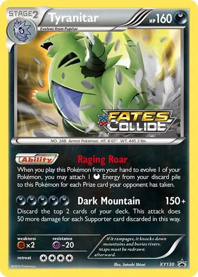 Tyranitar - XY130 - XY Promo