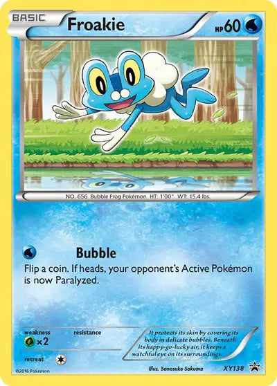Froakie - XY138 - XY Promo