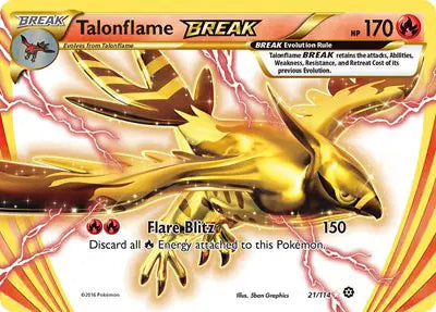 Talonflame BREAK - 21/114 - Steam Siege