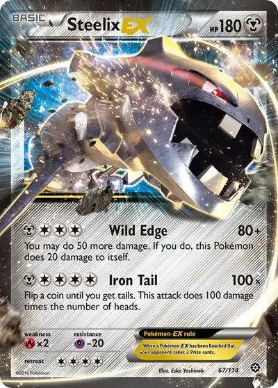 Steelix EX - 67/114 - Steam Siege