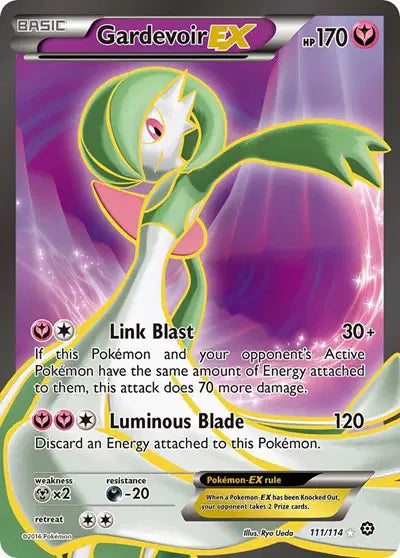 Gardevoir EX - 111/114 - Steam Siege