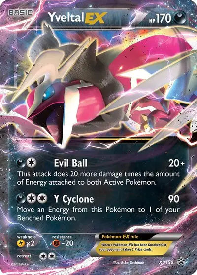 Yveltal EX - XY150 - XY Promo