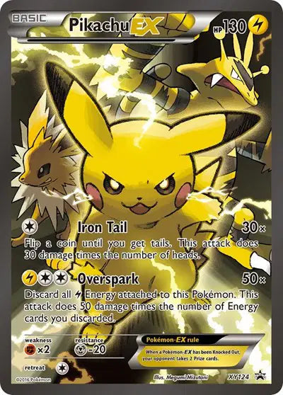 Pikachu EX - XY124 - XY Promo