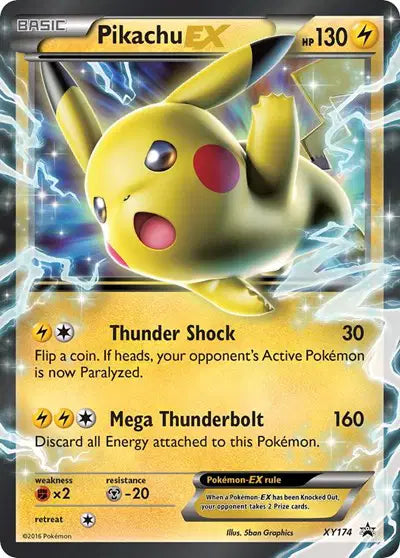 Pikachu EX - XY174 - XY Promo