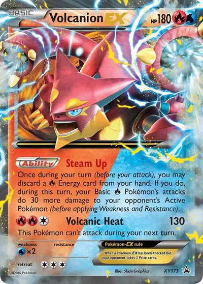 Volcanion EX - XY173 - XY Promo