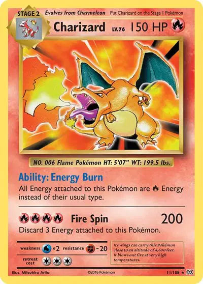 Charizard - 11/108 - Evolutions