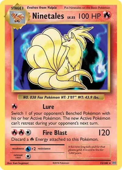 Ninetales - 15/108 - Evolutions