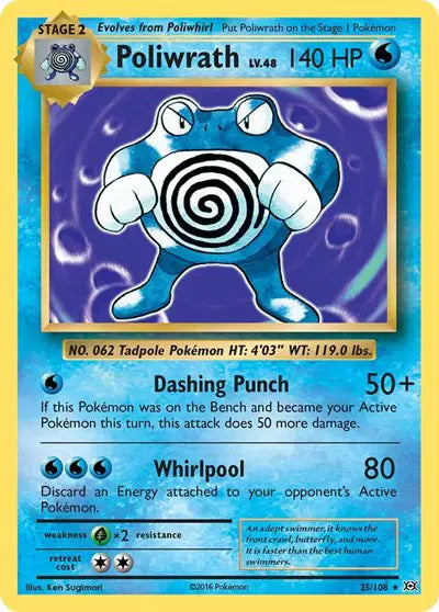 Poliwrath - 25/108 - Evolutions