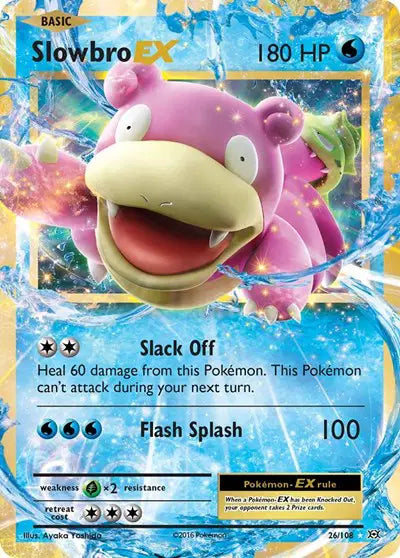 Slowbro EX - 26/108 - Evolutions