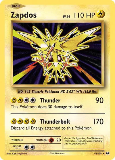 Zapdos - 42/108 - Evolutions