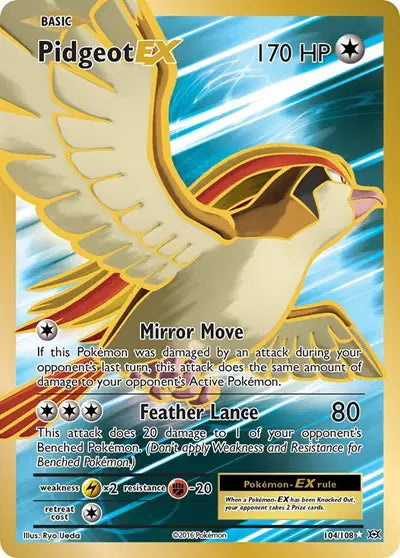 Pidgeot EX - 104/108 - Evolutions