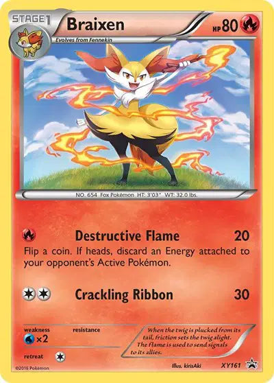 Braixen - XY161 - XY Promo