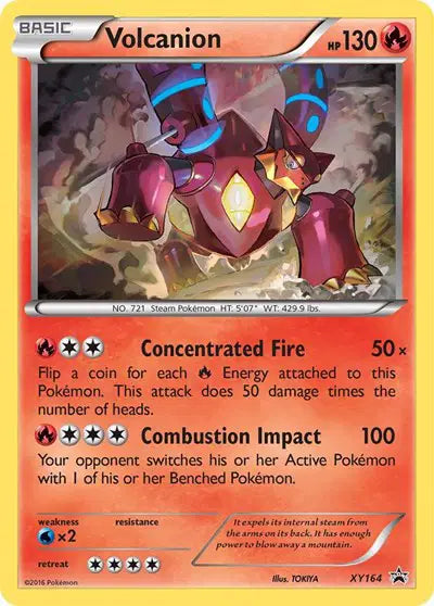 Volcanion - XY164 - XY Promo