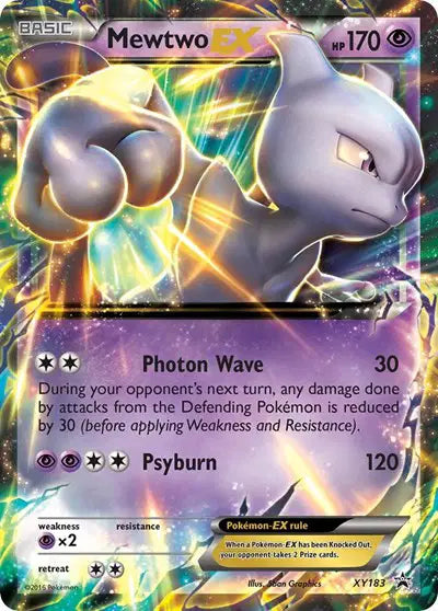 Mewtwo EX - XY183 - XY Promo