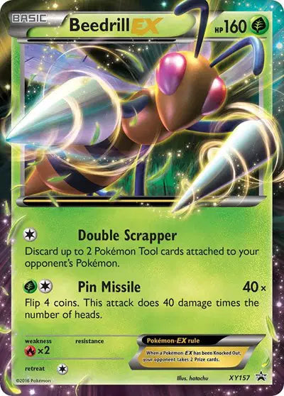 Beedrill EX - XY157 - XY Promo