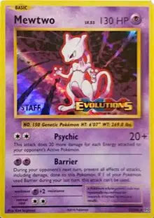 Mewtwo - 51/108 - Staff - XY Promo