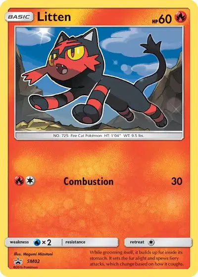Litten - SM02 - Sun & Moon Promo