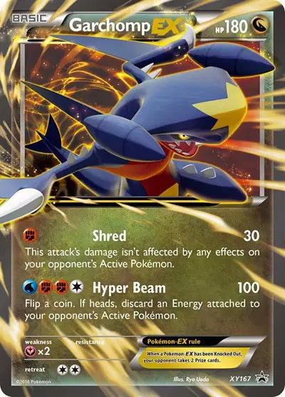 Garchomp EX - XY167 - XY Promo