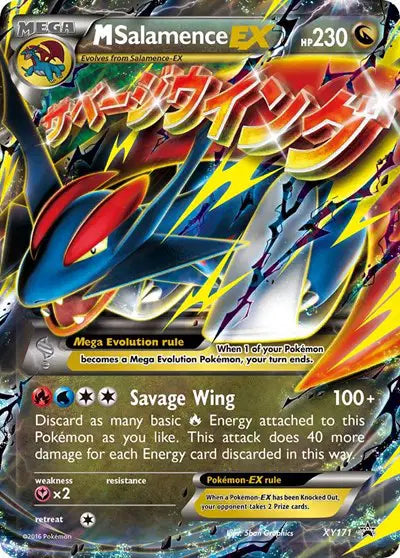 M Salamence EX - XY171 - XY Promo