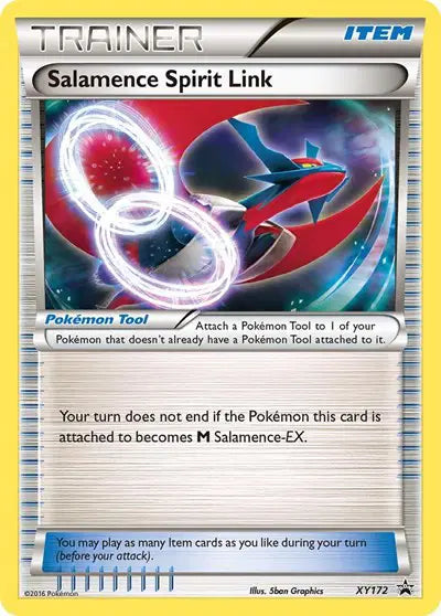 Salamence Spirit Link - XY172 - XY Promo