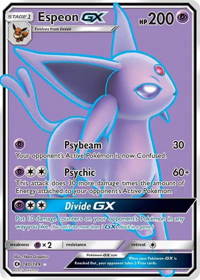 Espeon GX - 140/149 - Sun & Moon