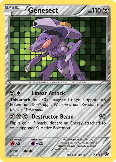 Genesect - XY196 - XY Promo