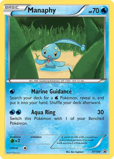 Manaphy - XY190 - XY Promo