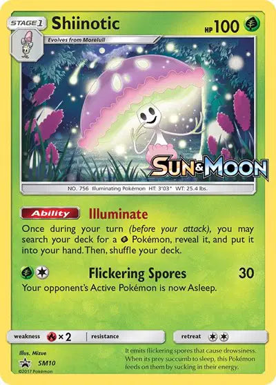 Shiinotic - SM10 - Sun & Moon Promo