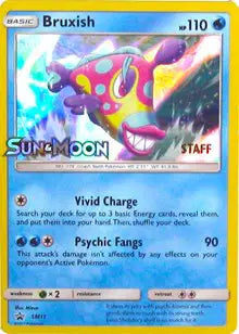 Bruxish - SM11 - Staff - Sun & Moon Promo