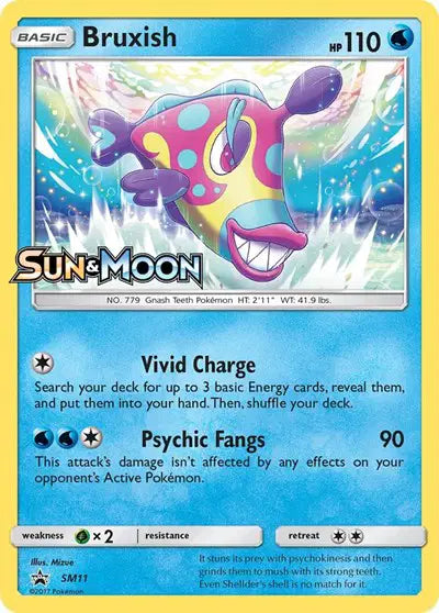 Bruxish - SM11 - Sun & Moon Promo