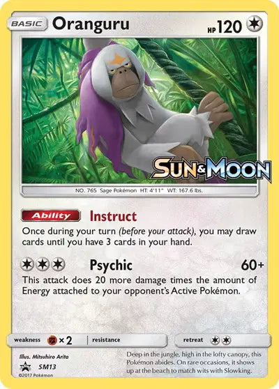 Oranguru - SM13 - Sun & Moon Promo