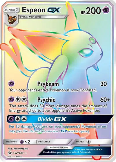 Espeon GX - 152/149 - Sun & Moon