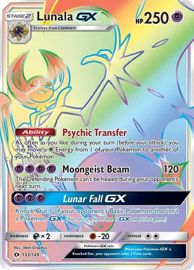 Lunala GX - 153/149 - Sun & Moon