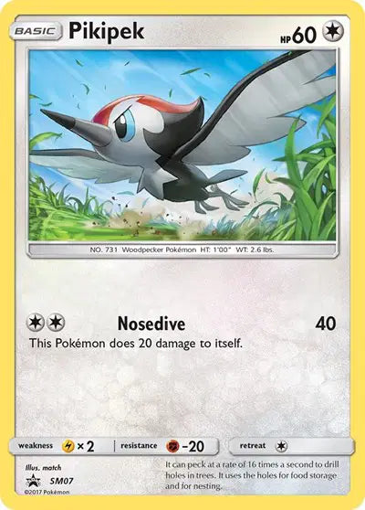 Pikipek - SM07 - Sun & Moon Promo