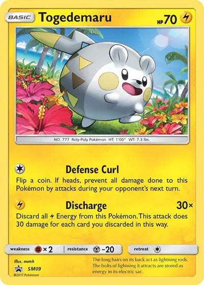 Togedemaru - SM09 - Sun & Moon Promo